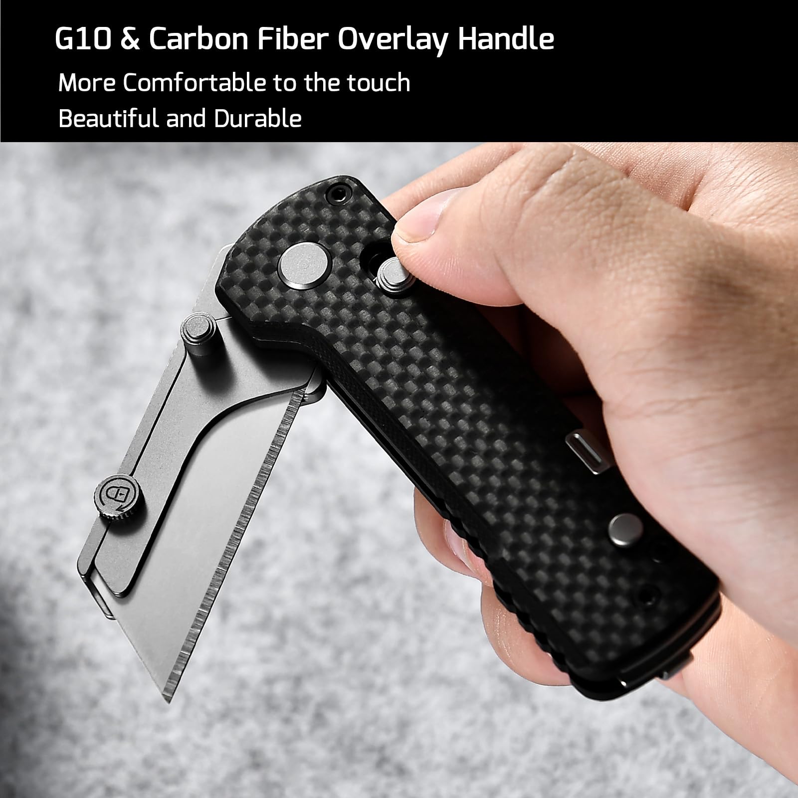 OKNIFE U1 Pro detachable magnetic nut driver for quick changes