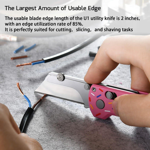 OKNIFE U1 Pro magnetized bit driver for secure fastener work.