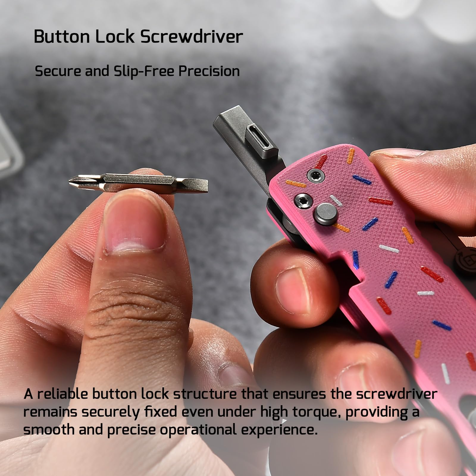 OKNIFE U1 Pro pocket clip keeps the tool accessible anywhere.