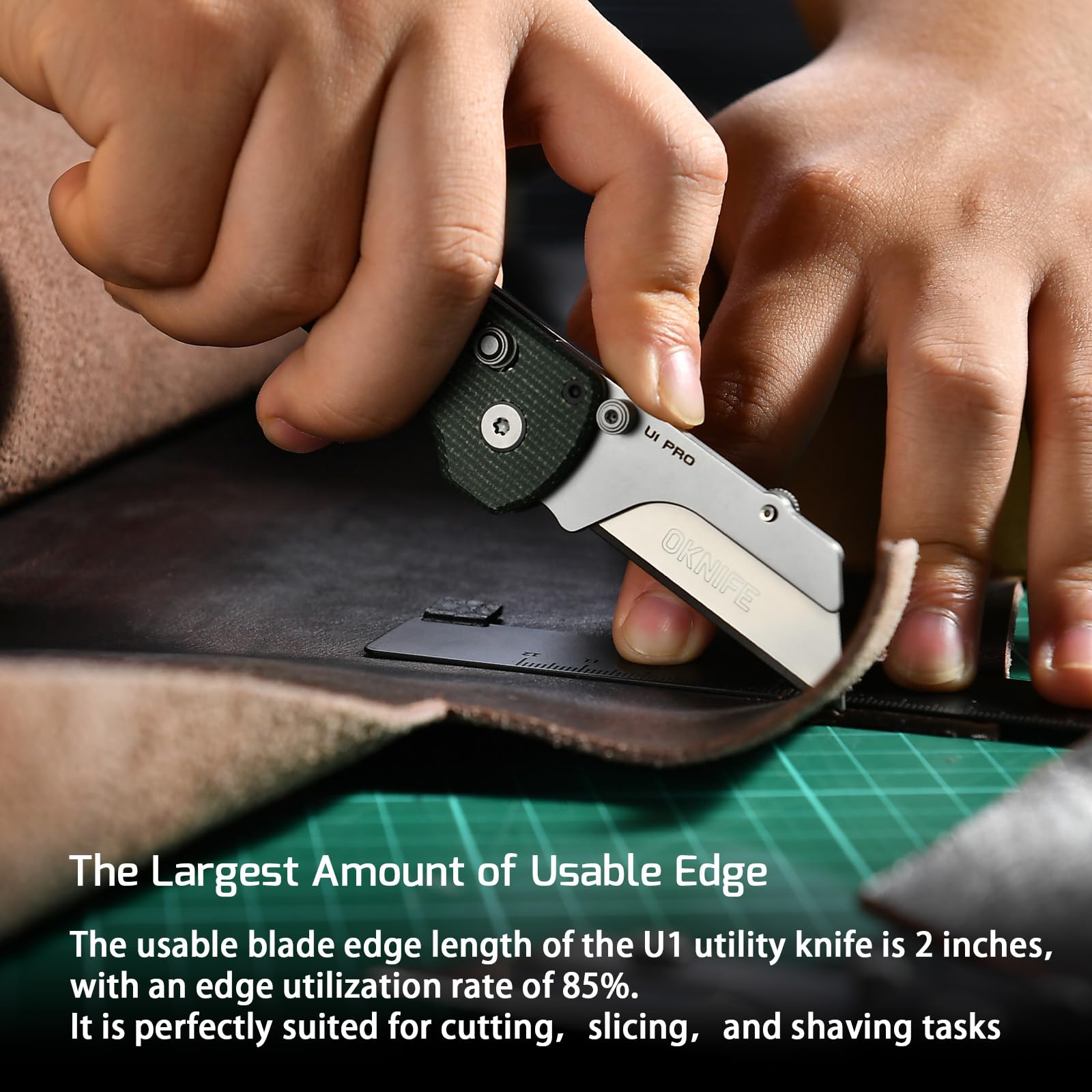 OKNIFE U1 Pro quick-change blade system speeds setup