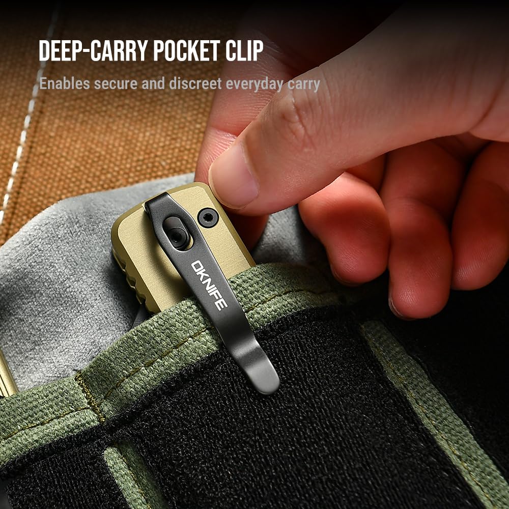 OKNIFE U1 Ultra lifetime warranty offers peace of mind for everyday carry.