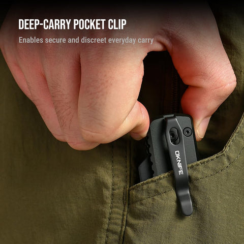 OKNIFE U1 Ultra lifetime warranty adds peace of mind for daily use.