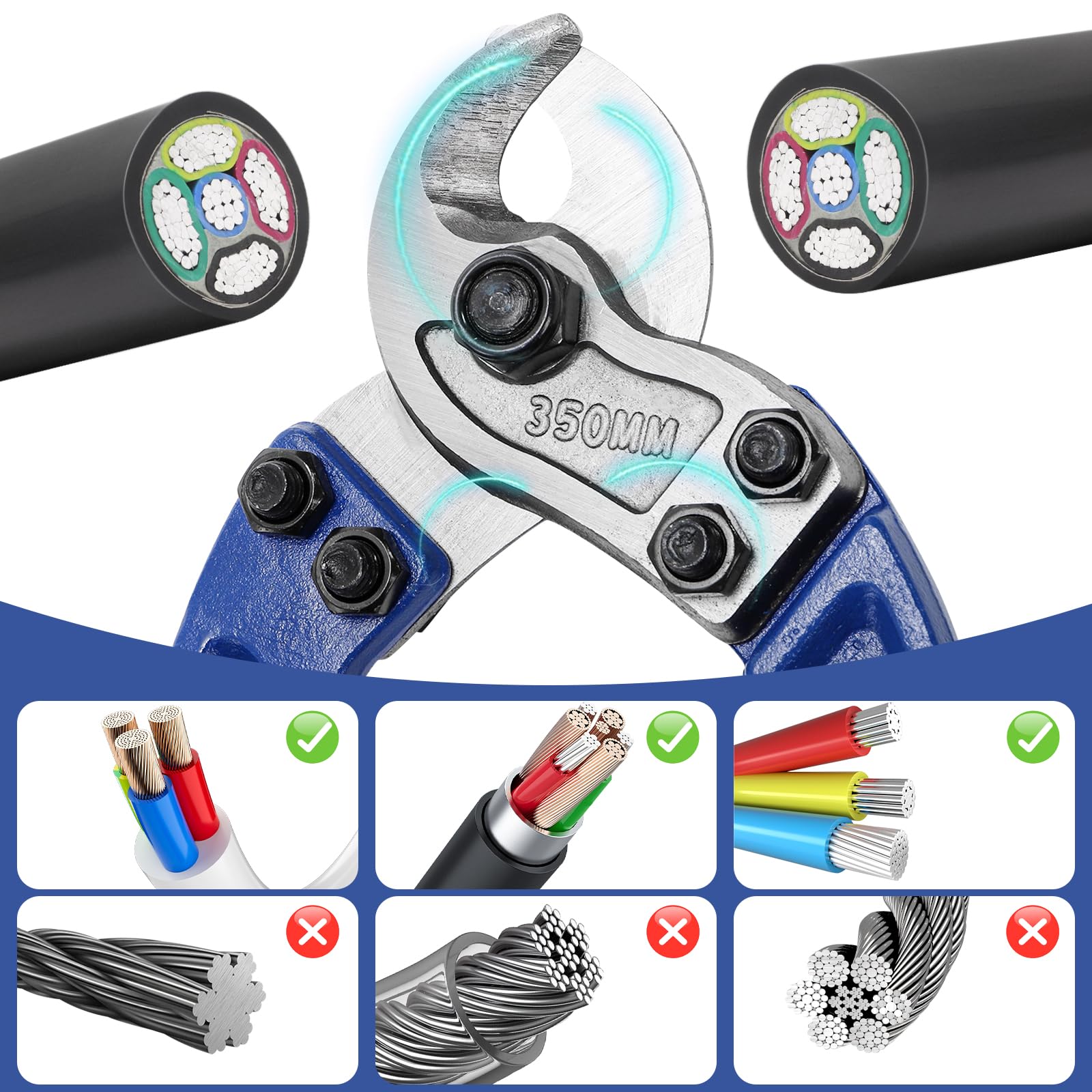 Okllen T8 alloy blades deliver durable, sharp cuts
