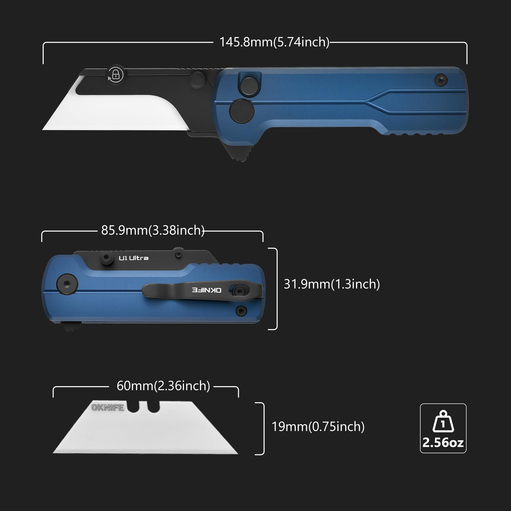 OKNIFE U1 lifetime warranty offers long-term peace of mind
