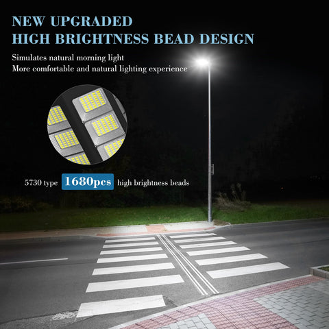 OKPRO 60000mAh battery supports all-night illumination