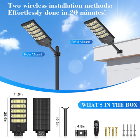 OKPRO IP66 waterproof outdoor light withstands rain, heat, and snow