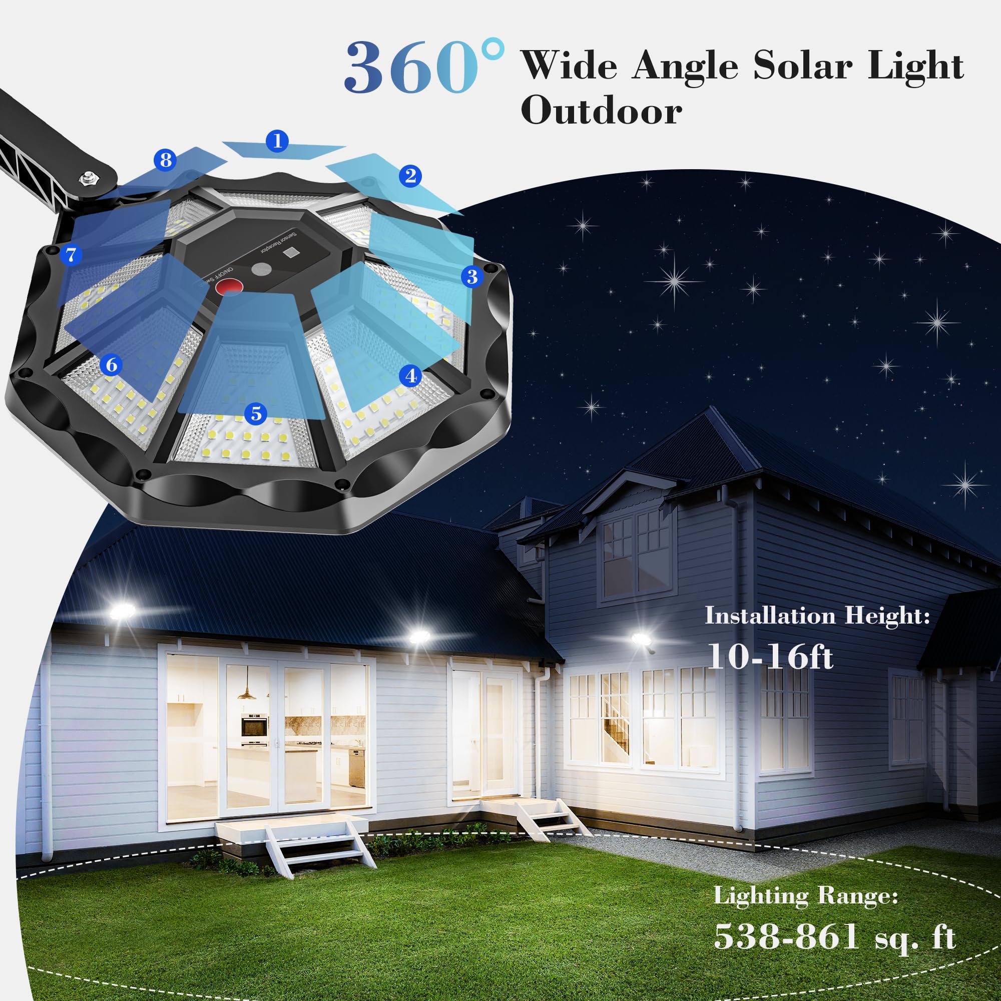 OKPRO solar panel charging outdoors for reliable nighttime lighting