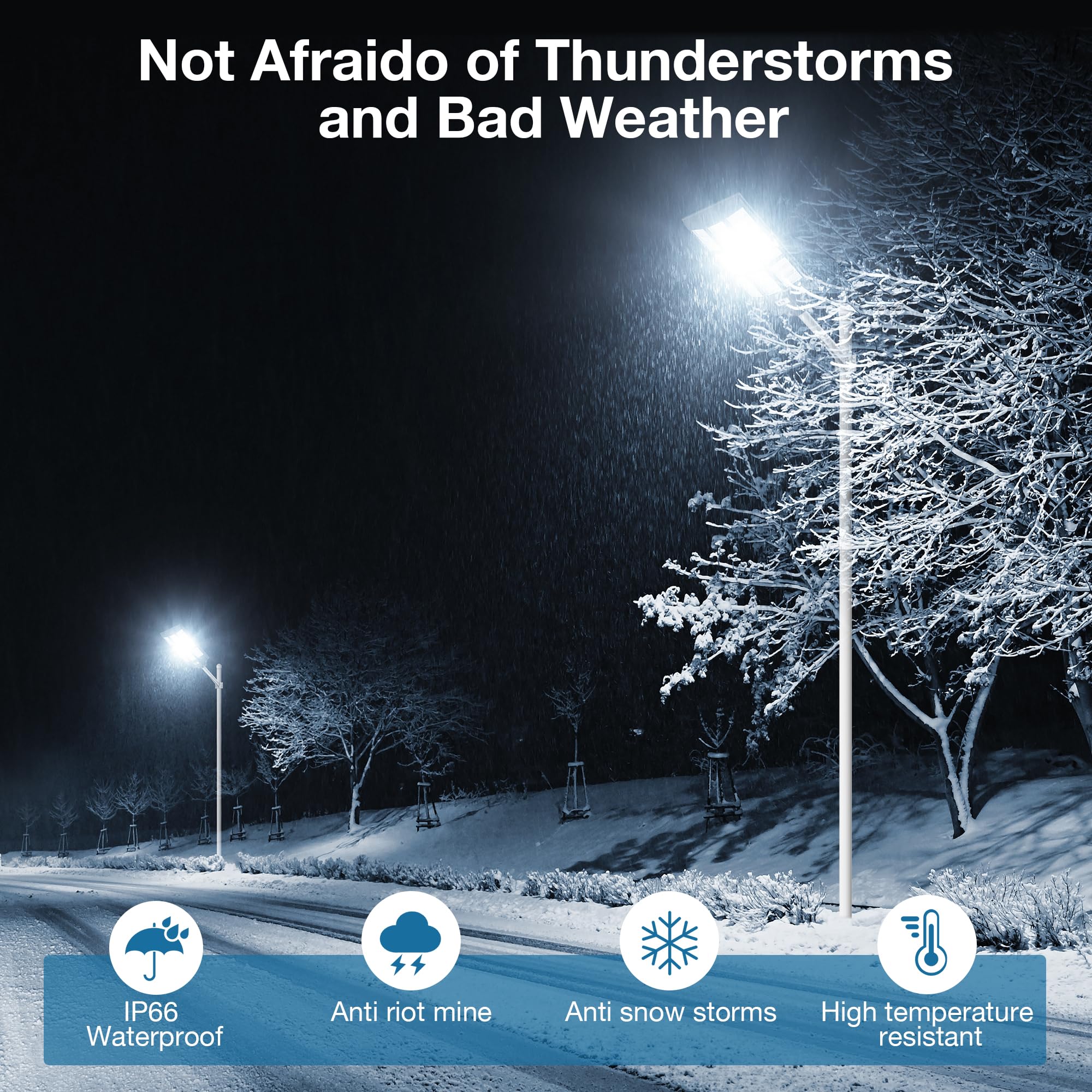 OKPRO pole-mount street light with versatile mounting options