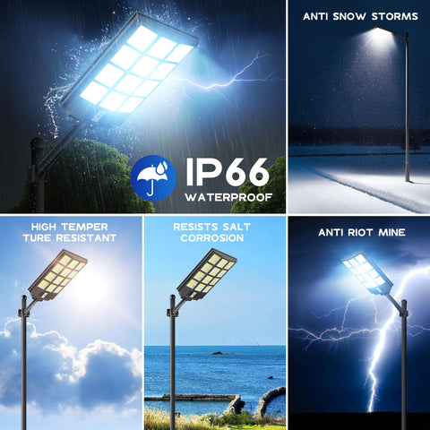 OKPRO motion sensor spotlight detects activity and boosts brightness when needed