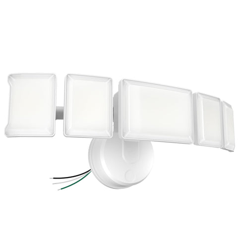 Olafus 130W flood light with five adjustable heads for versatile wide-area illumination.