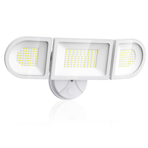 Olafus 130W flood light front view for bright outdoor illumination