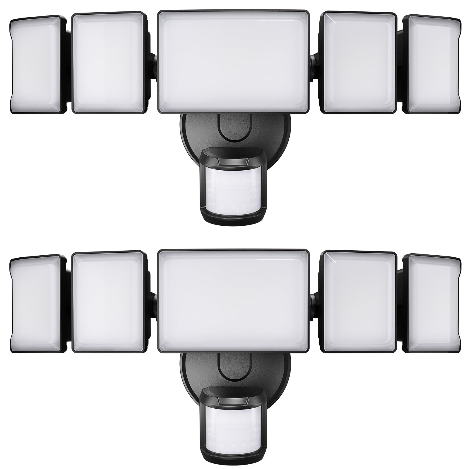 Olafus 130W motion sensor outdoor light with wide coverage for yard illumination