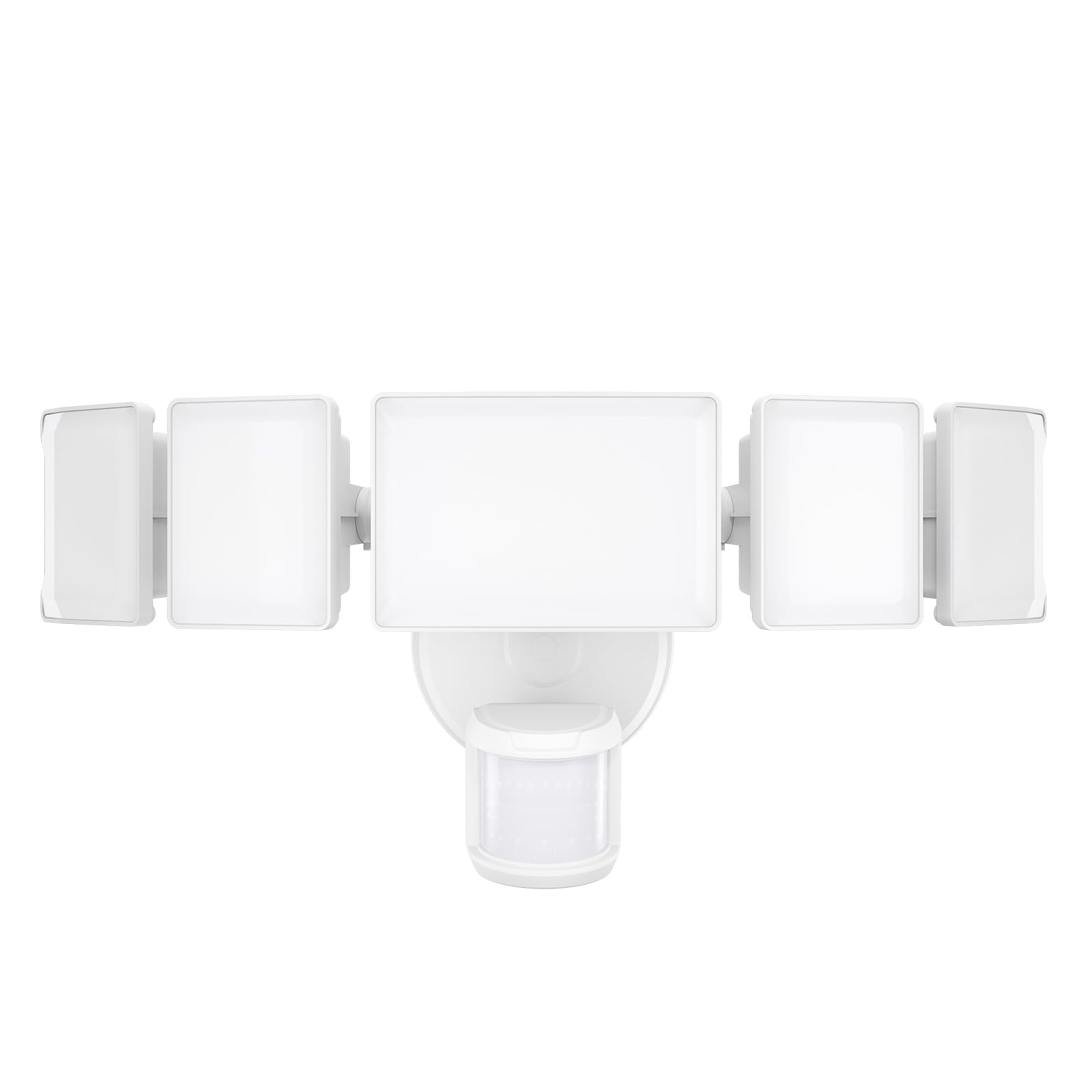 Olafus 130W motion sensor flood light provides wide coverage for yards and driveways