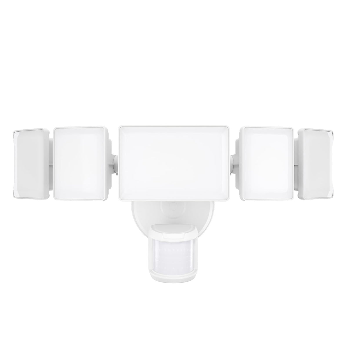 Olafus 130W motion sensor flood light provides wide coverage for yards and driveways