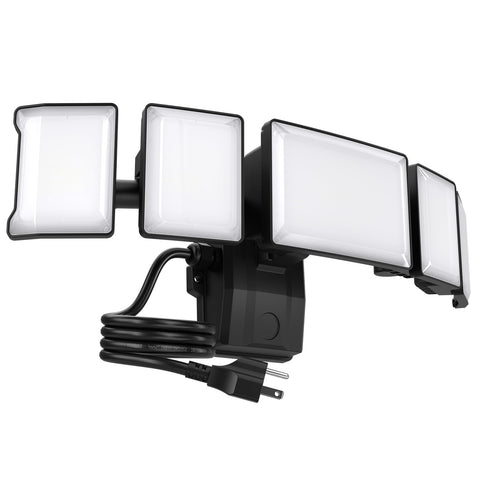 Olafus 130W outdoor flood light delivers powerful exterior illumination for driveways and yards.