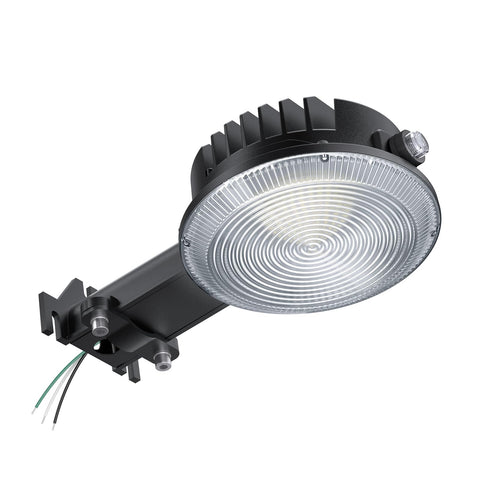 Olafus 170W LED barn light front view with bright, all-weather illumination for outdoor spaces.
