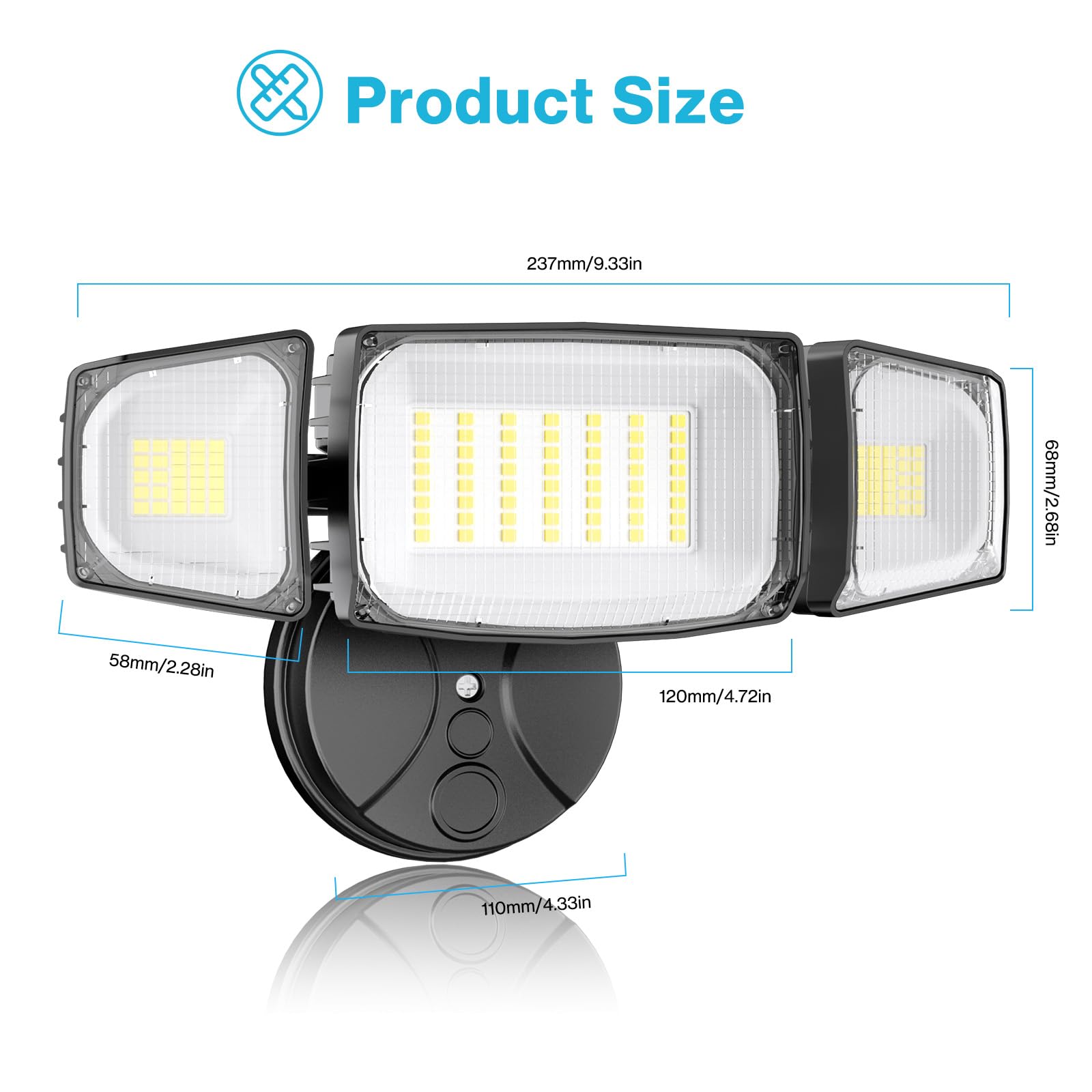 Olafus opaque lens design delivers even light with reduced glare