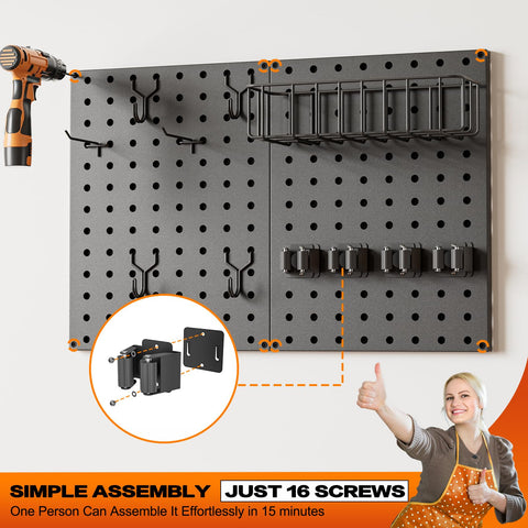 Olakee fast installation screws kit for quick setup