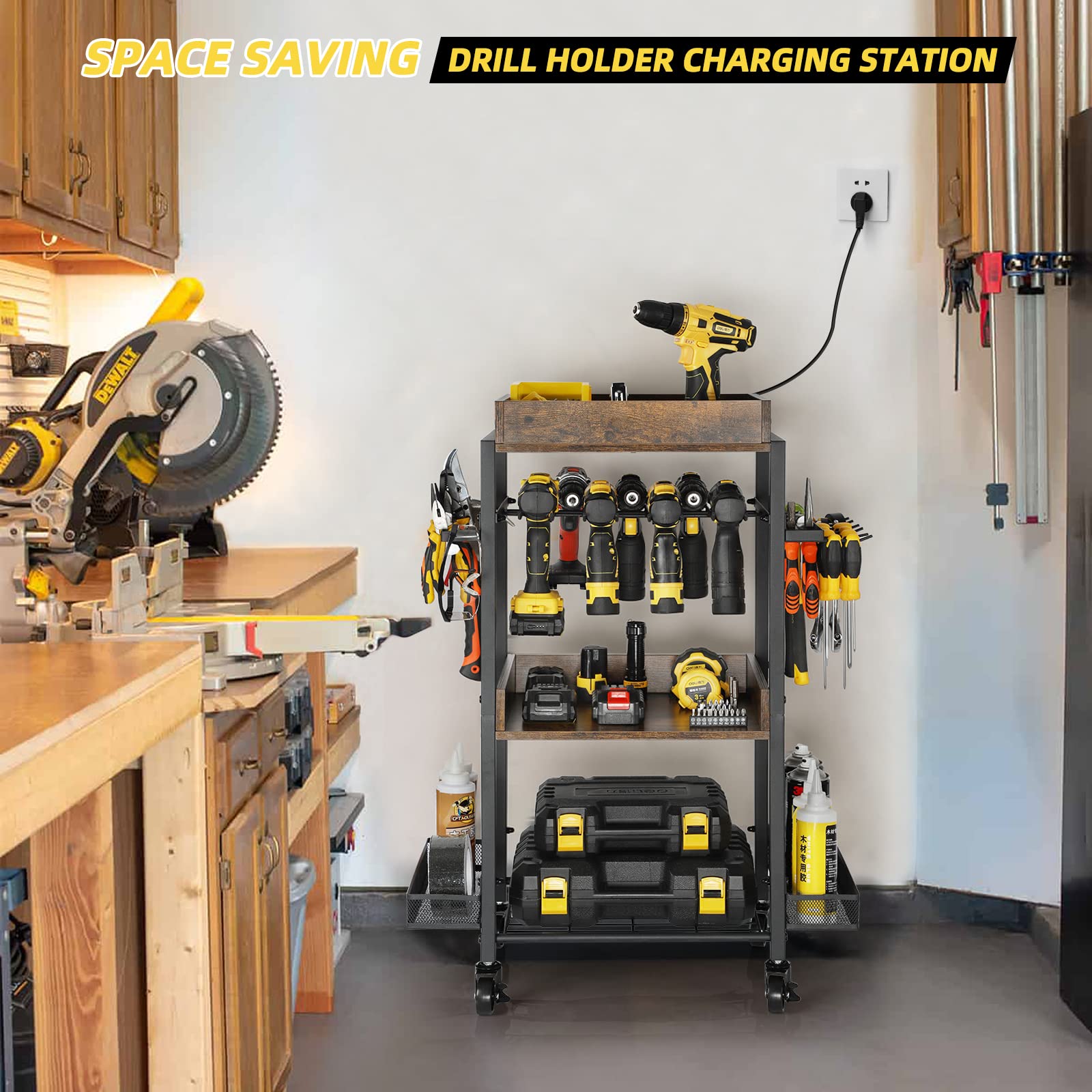 Olakee hook hanger and frame hanger simplify tool setup and organization.