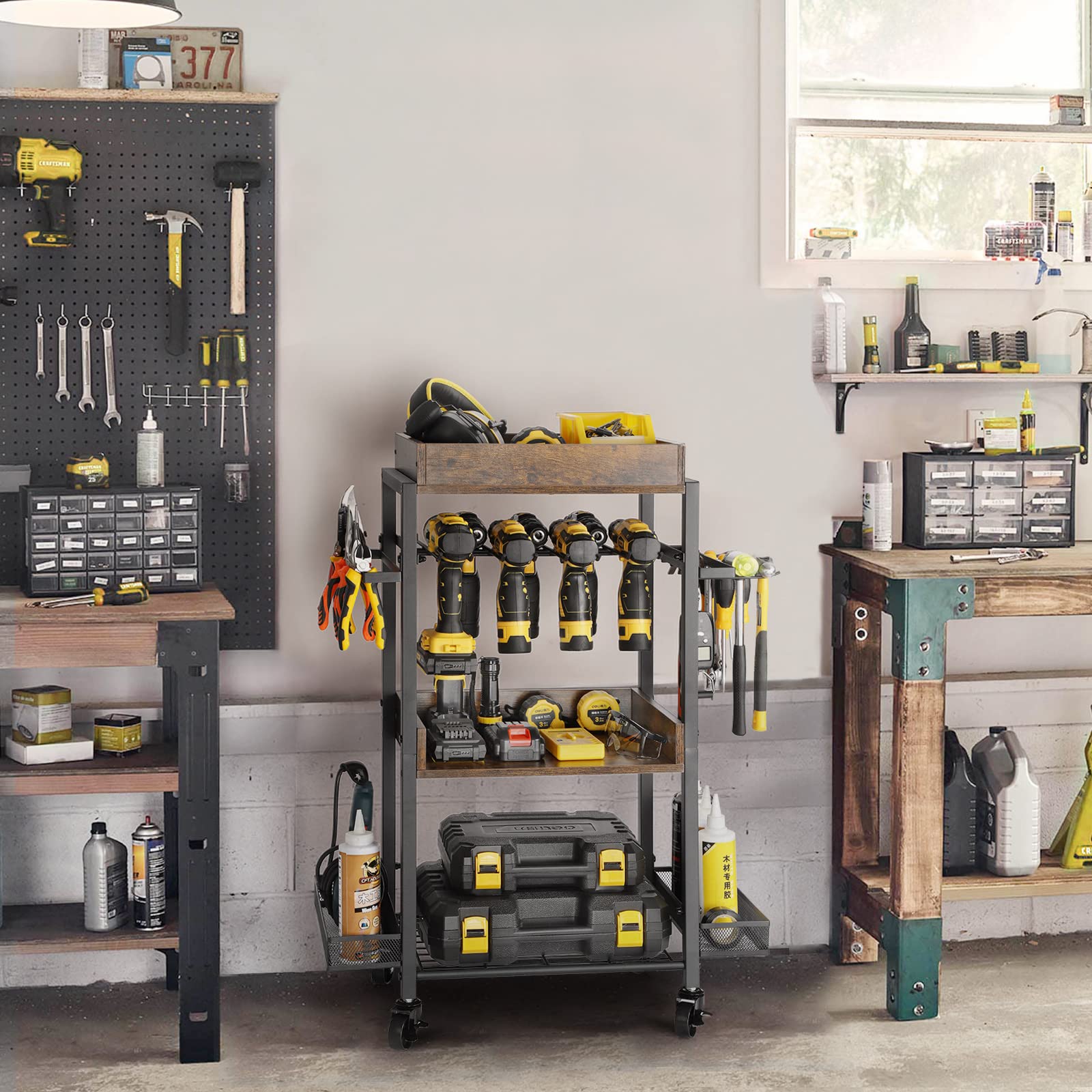 Olakee package includes accessories and hardware for complete setup.