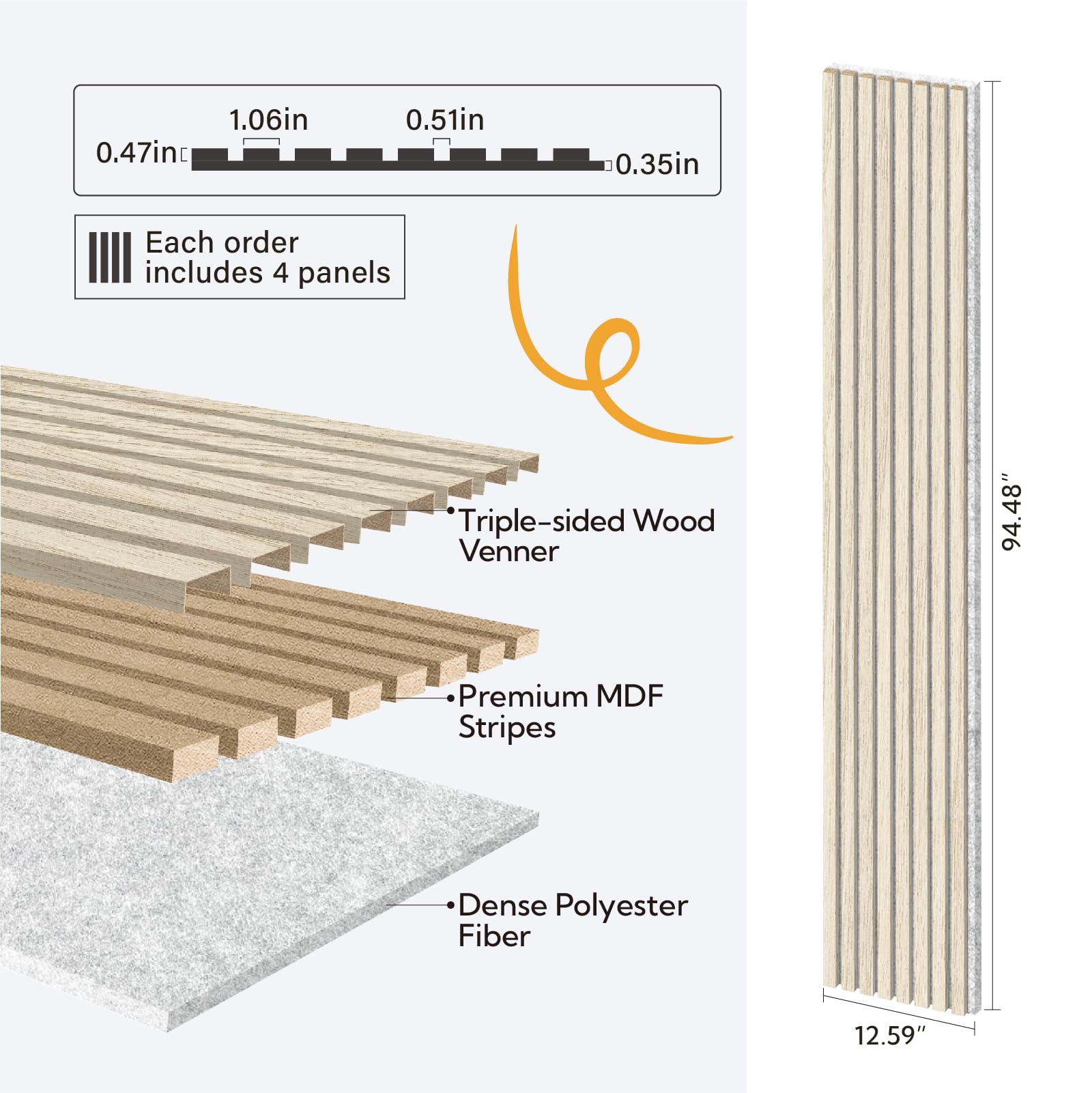 Olanglab wood slat wall panels interlock for seamless modular installation in a workspace.