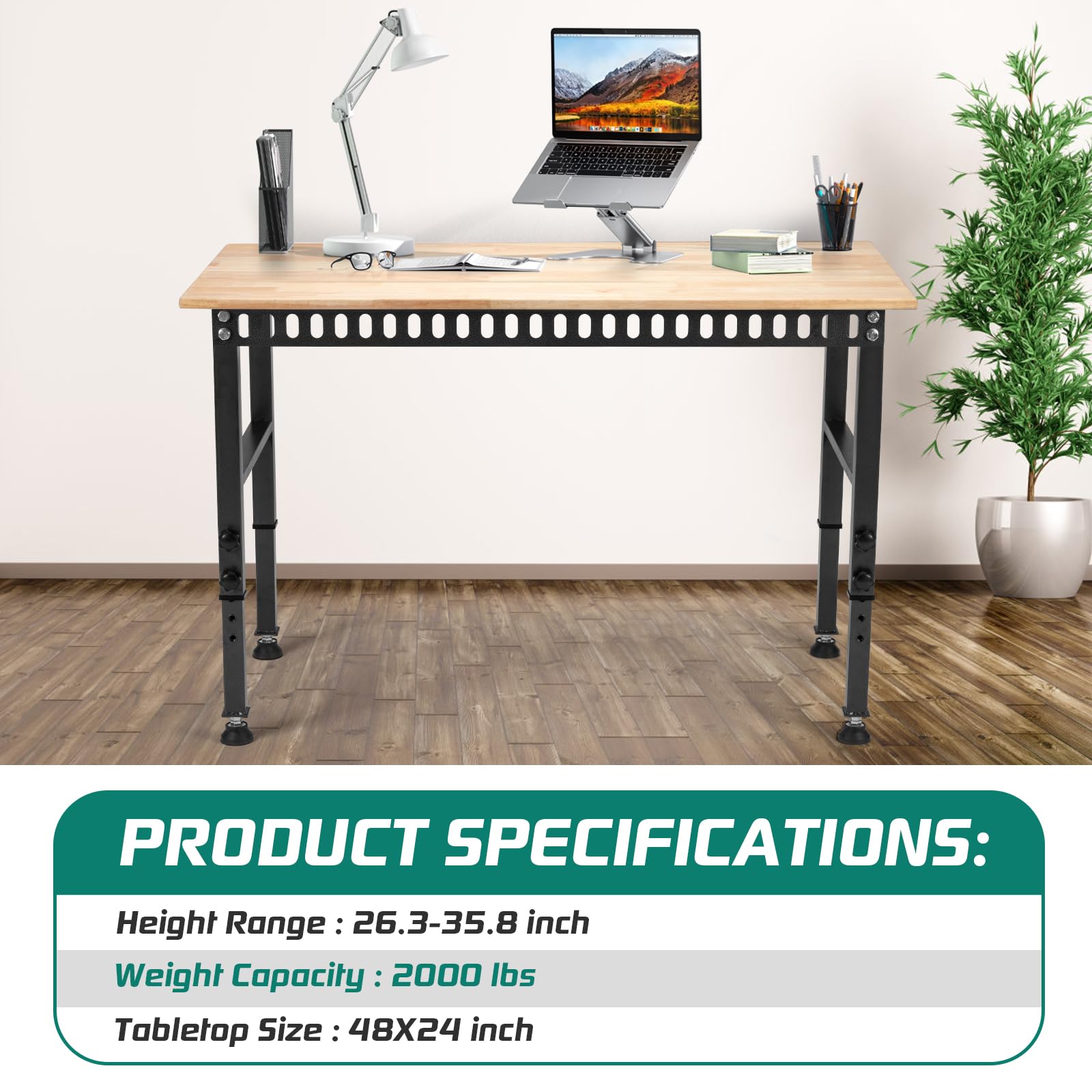 OLBRUS thick steel legs with protective coating for heavy-duty support