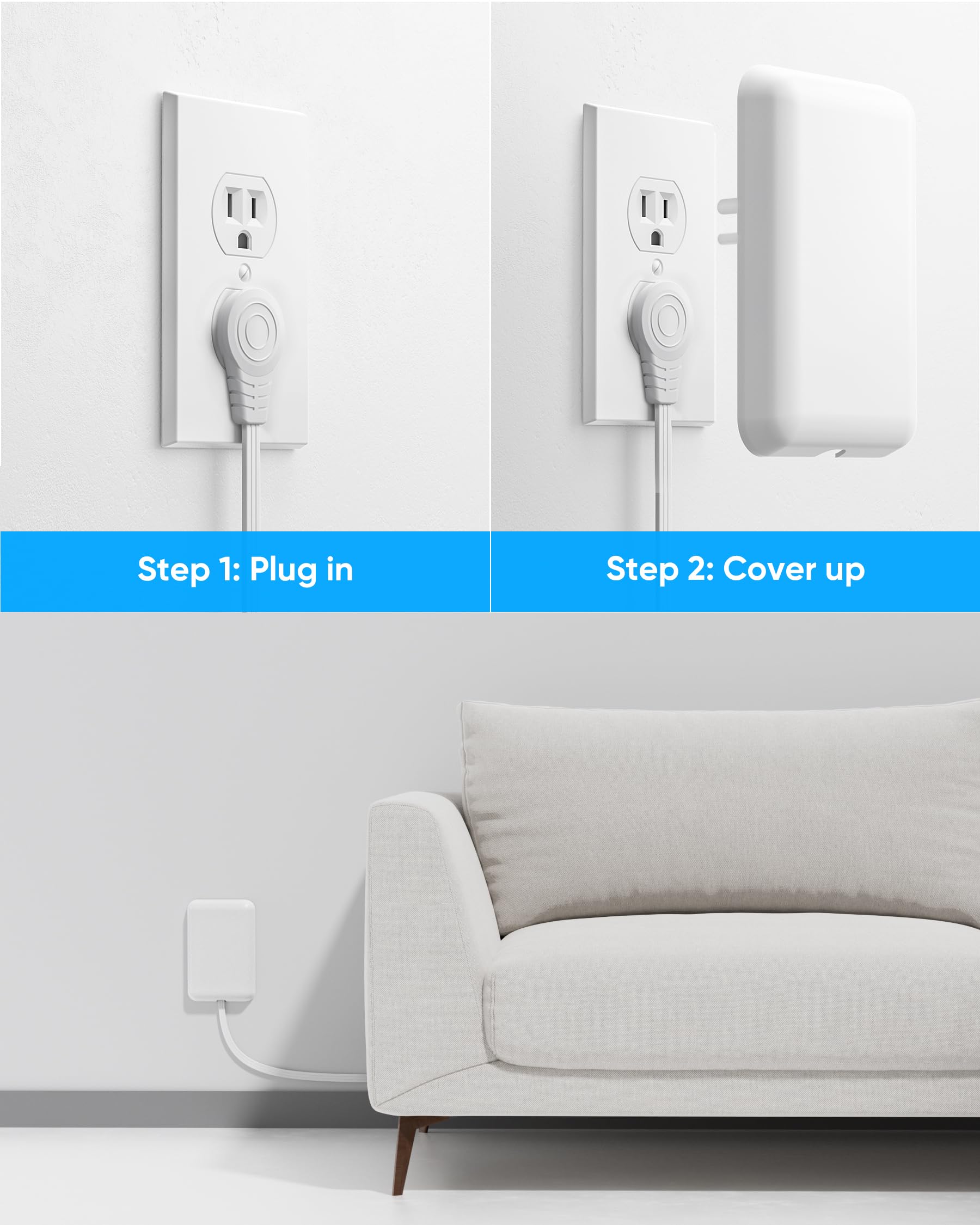 Olcorife three USB ports charge phones and tablets efficiently.