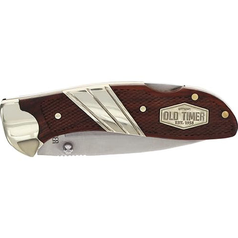 Old Timer 31OT 2-9in drop point blade for precise field cuts.