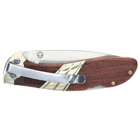 Old Timer 31OT wood handle close-up shows natural grain.