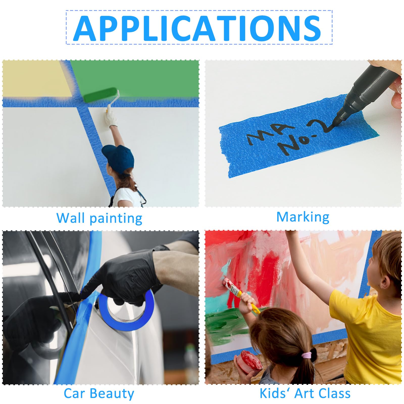 Oleitodh tape adheres well to textured surfaces like concrete.