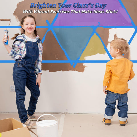 Oleitodh twelve-roll blue tape pack provides great DIY value.