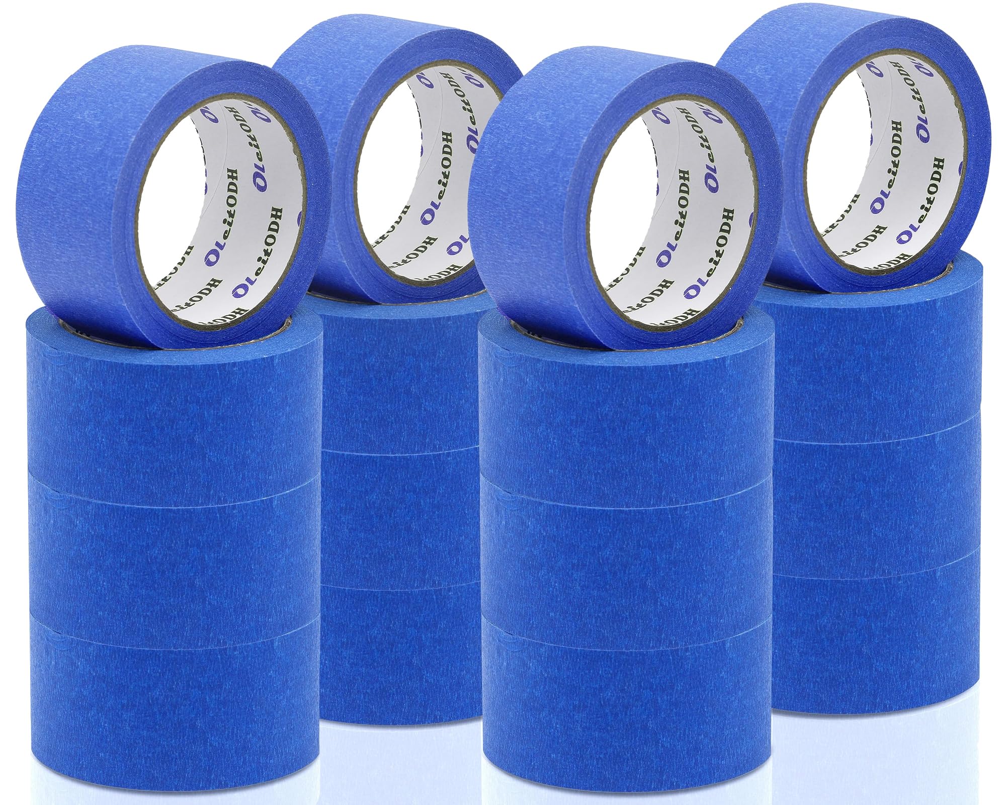 Oleitodh bulk blue tape for shared home improvement projects