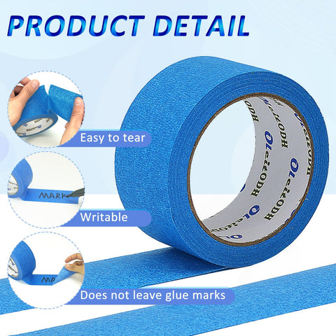 Oleitodh wall painting tape blue protects surfaces during decorating
