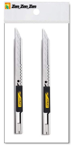 OLFA 141B 9mm utility knife with automatic lock for secure blade changes.