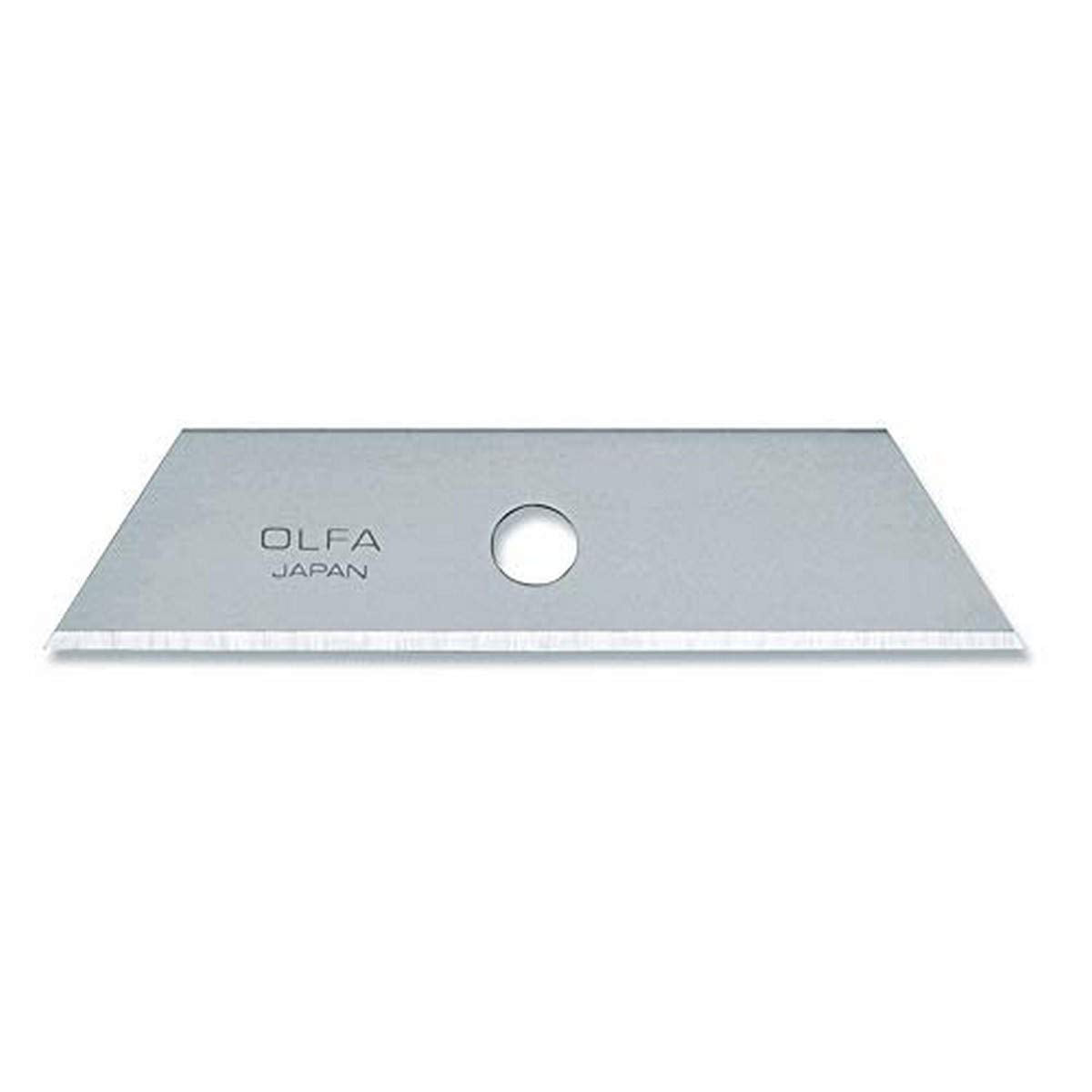 OLFA 9614 dual-edge blade for SK-4/SK-9 knives enables precise cuts on packaging materials.