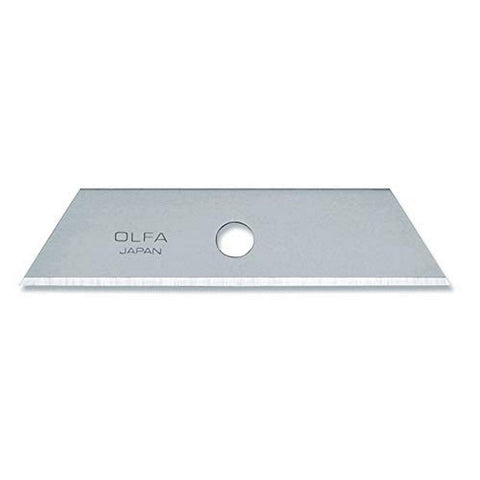 OLFA 9614 dual-edge blade for SK-4/SK-9 knives enables precise cuts on packaging materials.