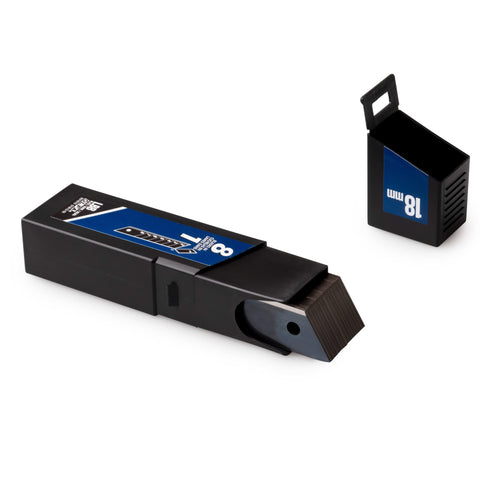 OLFA heavy-duty blades cut drywall, roofing, flooring and rubber smoothly.