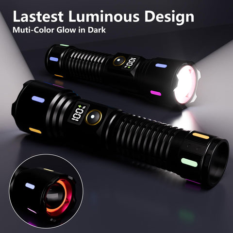 OLIARIL X725 five-mode operation supports high, medium, low, strobe, and SOS