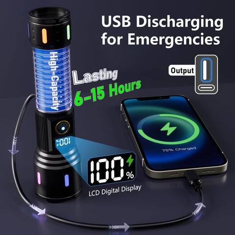 OLIARIL X725 LCD display shows remaining battery for planning