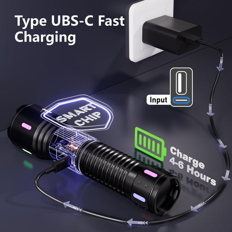 OLIARIL X725 USB-C charging feature enables quick recharging on the go