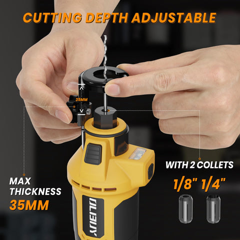 OLIBUY safety features protect tool and battery during use.