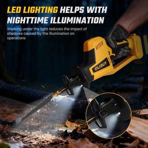 OLIBUY tool-free blade change in seconds for quick blade swaps