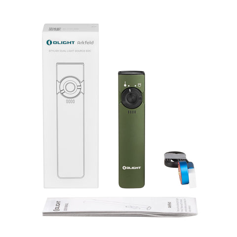 OLIGHT Arkfeld dual light sources provide task versatility