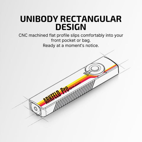 OLIGHT Arkfeld Pro charging dock for easy, convenient recharging