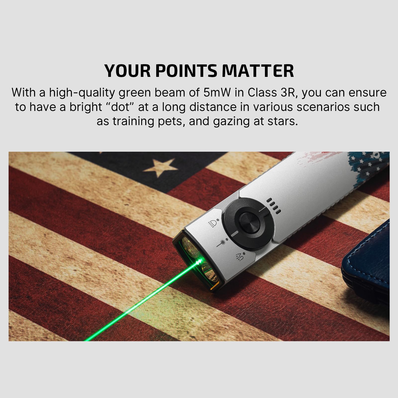 OLIGHT Arkfeld Pro compact pocket design fits easily in a pocket.