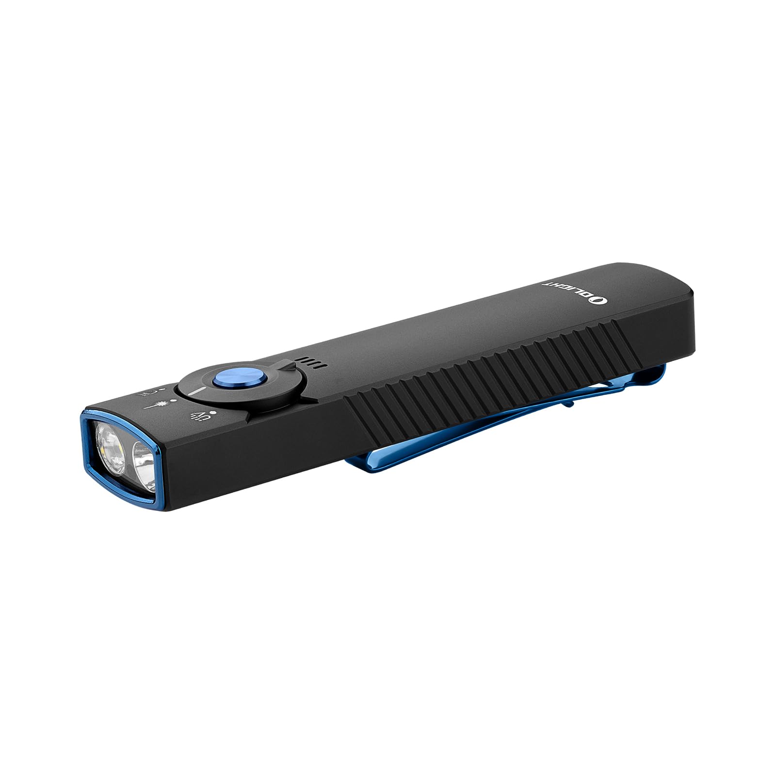 OLIGHT Arkfeld Pro front view; compact pocket light for daily carry and reliable visibility