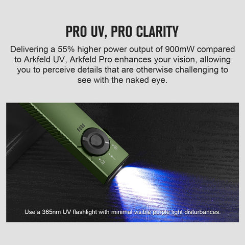 OLIGHT Arkfeld Pro outdoor-ready compact design for on the go lighting