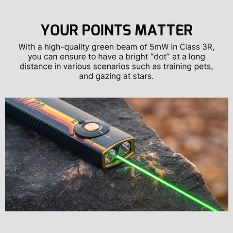 OLIGHT Arkfeld Pro UV light at 365 nm for material verification and tracking