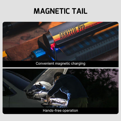 OLIGHT Arkfeld Pro white LED mode for bright, versatile illumination