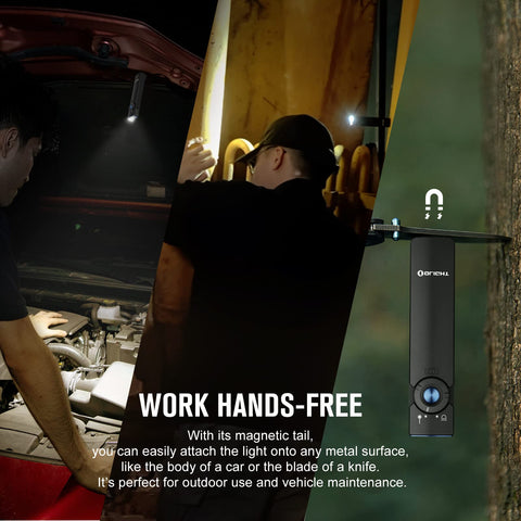 OLIGHT Arkfeld rechargeable built-in battery for convenient charging on the go.